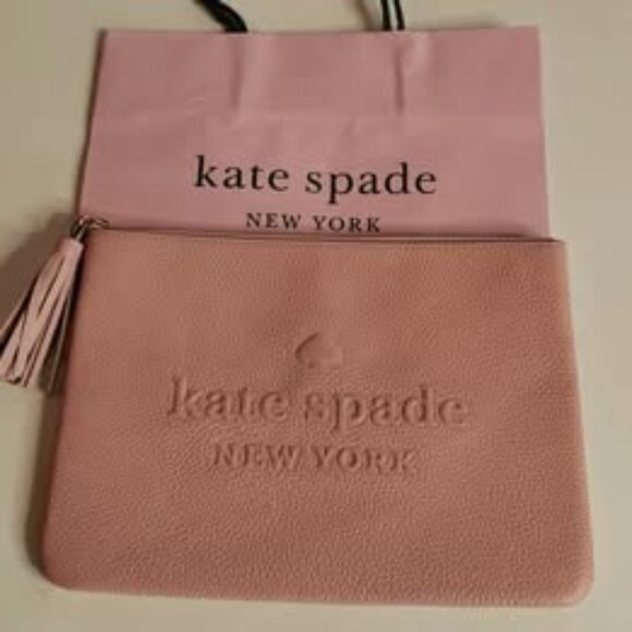 NWT Kate Spade Pink Leather Bag - Picture 7 of 11
